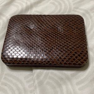 Banana Republic Snake skin Wallet